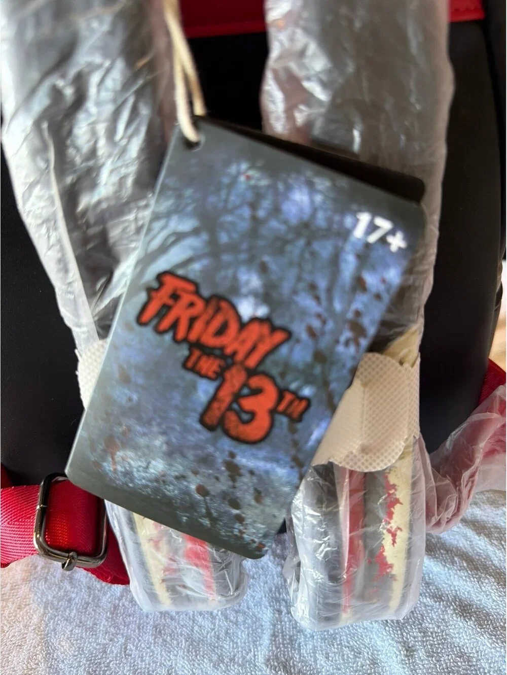 Loungefly Friday the 13th Jason Lenticular Mini-Backpack NWT